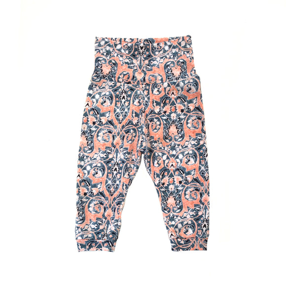 Rework Damask Print Joggers - size 0 (6-12 months)