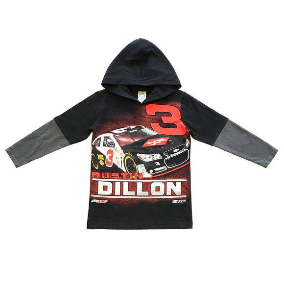 Rework Nascar Hooded T-Shirt - size 3