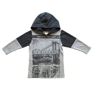 Rework New York Hooded T-Shirt - size 1