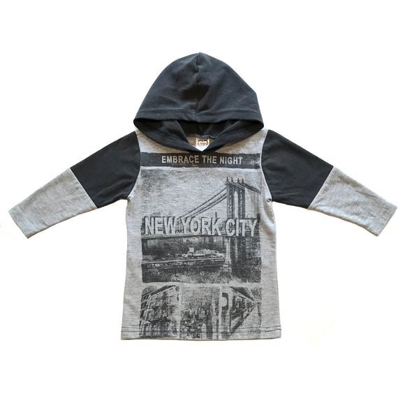 Rework New York Hooded T-Shirt - size 1