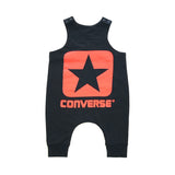 Rework Converse Sleeveless Jumpsuit - size 00 (3-6 months)