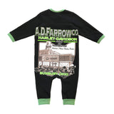 Rework Harley Davidson Jumpsuit - size 1  (12-18 months)