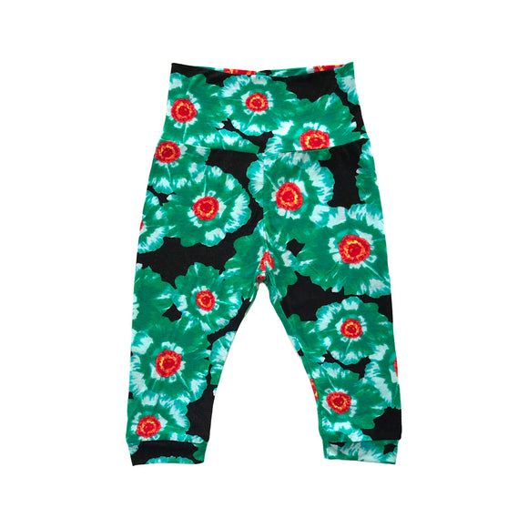 Rework Poppy Print Joggers - size 0 (6-12 months)