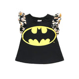 Rework Batman Flutter Sleeve Top - size 00 (3-6 months)