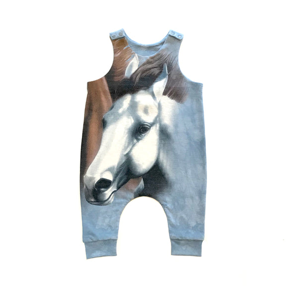 Rework Horse Sleeveless Jumpsuit - size 0 (6-12 months)