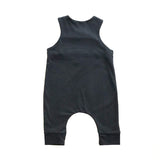 Rework ACDC Sleeveless Jumpsuit - size 000 (0-3 months)