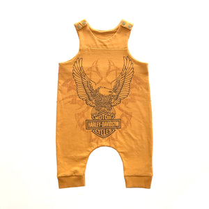 Rework Harley Davidson Sleeveless Jumpsuit - size 00 (3-6 months)