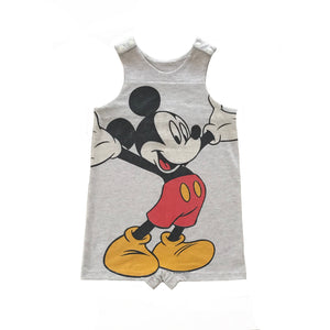 Rework Mickey Mouse Sleevess Romper - size 3