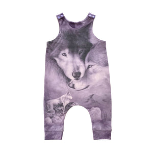 Rework Wolf Sleeveless Jumpsuit - size 1