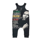 Rework Bob Marley Sleeveless Jumpsuit - size 2