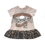 Rework Harley Davidson Dress - size 00 (3-6 months)