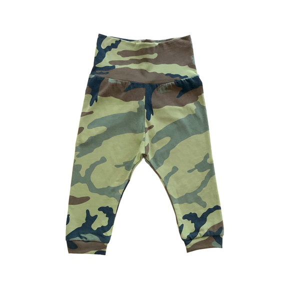 Rework Camo Joggers - size 0 (6-12 months)