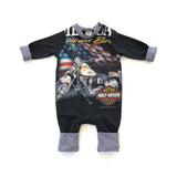 Rework Harley Davidson Jumpsuit - size 000 (0-3 months)