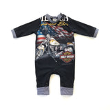 Rework Harley Davidson Jumpsuit - size 000 (0-3 months)