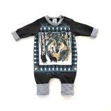 Rework Wolf Jumpsuit - size 000 (0-3 months)