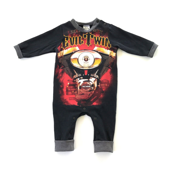 Rework Harley Davidson Jumpsuit - size 000 (0-3 months)