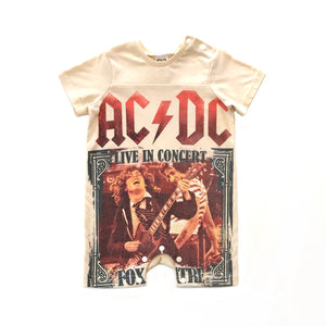 Rework ACDC Romper - size 0 (6-12 months)