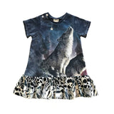 Rework Wolf Dress - size 00 (3-6 months)