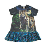 Rework Wolf Dress - size 0 (6-12 months)