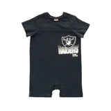 Rework Oakland Raiders Romper - size 1